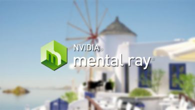 الريندر Mental Ray