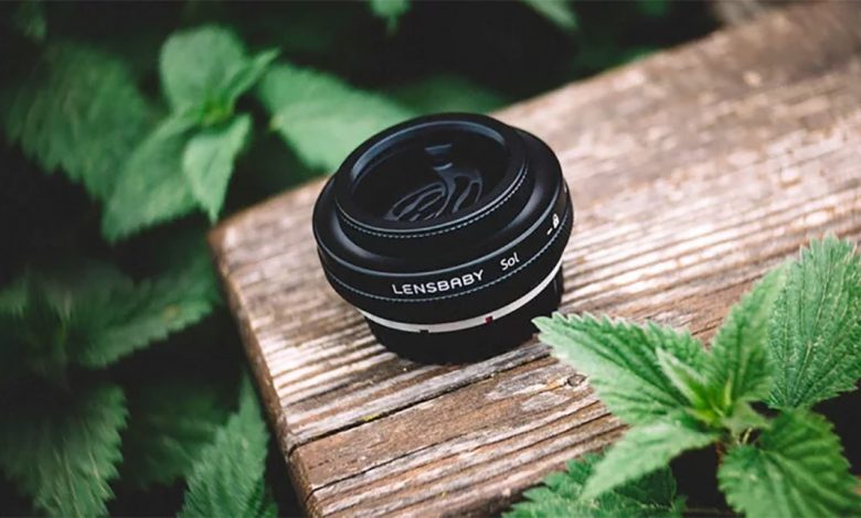 عدسة Lensbaby Sol 45 مع حلقة للتحكم بتأثيرات الـ بوكه