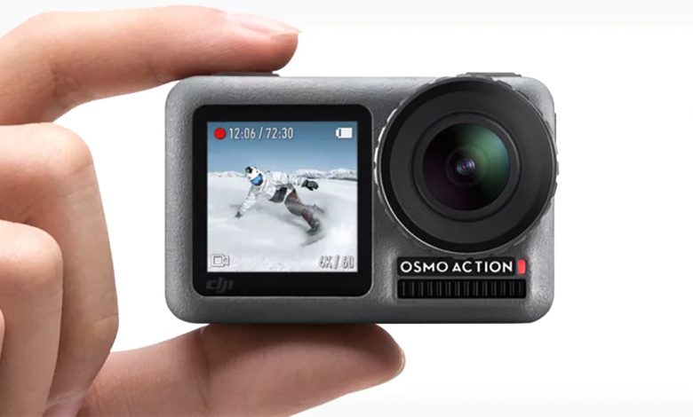 اطلاق DJI Osmo Action كاميرا بجودة 4K ونظام تثبيت وتصوير HDR