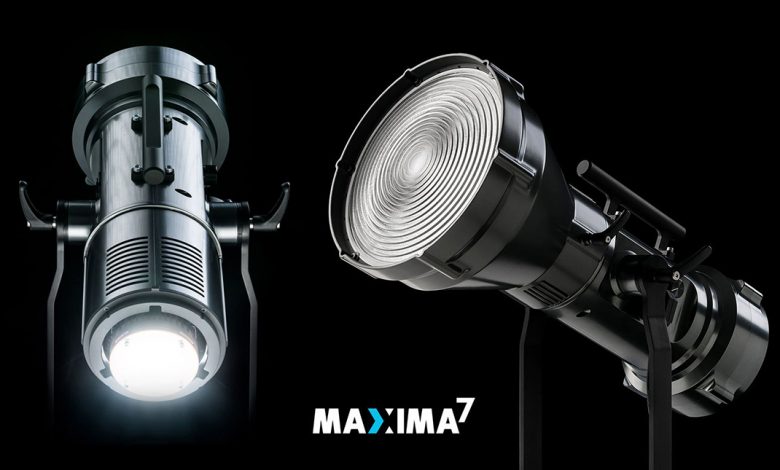 الاعلان عن Maxima 7 ضوء ال اي دي بقوة 1200 واط للتصوير السينمائي