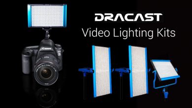 Dracast تطلق مجموعة اضاءة LED لمصوري الفيديو المبتدئين والمحترفين