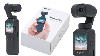 الاعلان عن Feiyu Pocket Handheld Gimbal بتصوير 4K وتثبيت بـ 3 محاور