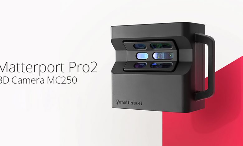  الاعلان عن Matterport MC250 Pro2 كاميرا تصوير واقع افتراضي مخصصة لتصوير العقارات